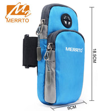 MERRTO Man Outdoor Running Wrist Bag Waterproof Mobile Phone Holder