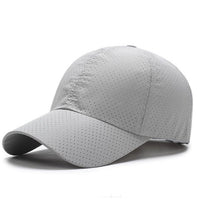 Running Caps Mesh Snapback Mens Summer Outdoor Sport Mesh Black White Hat Running Visor Cap