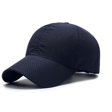 Running Caps Mesh Snapback Mens Summer Outdoor Sport Mesh Black White Hat Running Visor Cap