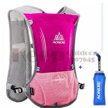 AONIJIE 5L Men Women Outdoor Sports Running Backpack Hydration Vest Pack 600ML Kettle