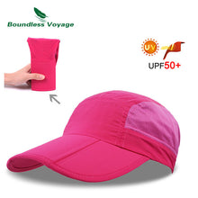 Boundless Voyage Baseball Cap Summer Mesh